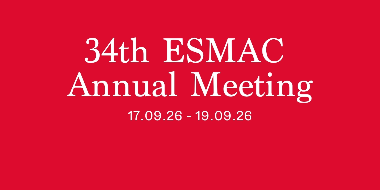 34th ESMAC Annual Meeting 2026